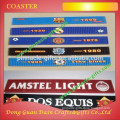 Rubber pvc bar mats for promotions with custom brands